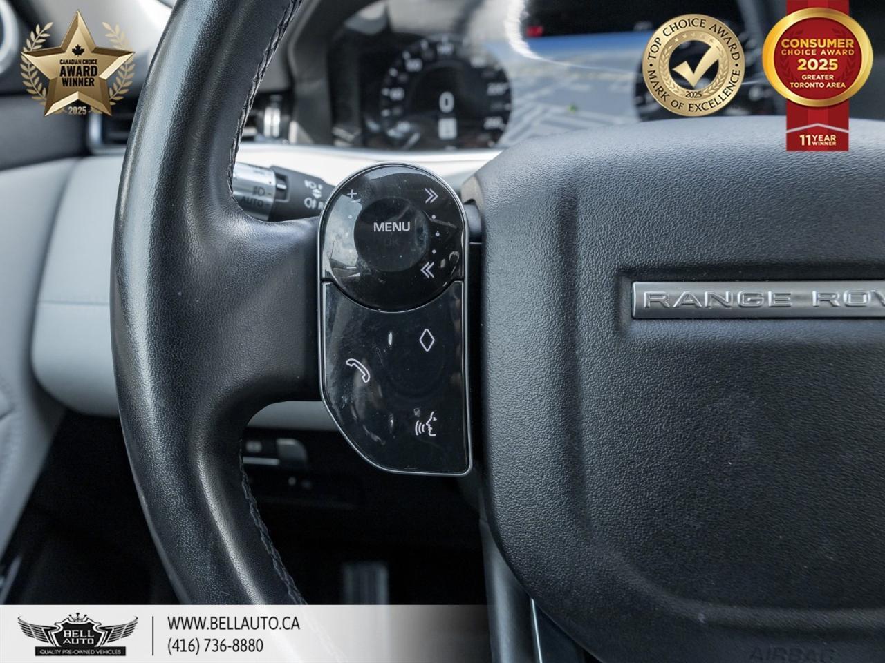 2020 Land Rover Range Rover Evoque SE | PANORAMIC SUNROOF | MERIDIAN SOUND | POWER AND MEMORY SEATS | ONSTAR | BACKUPCAM | NO ACCIDENT Toronto ON