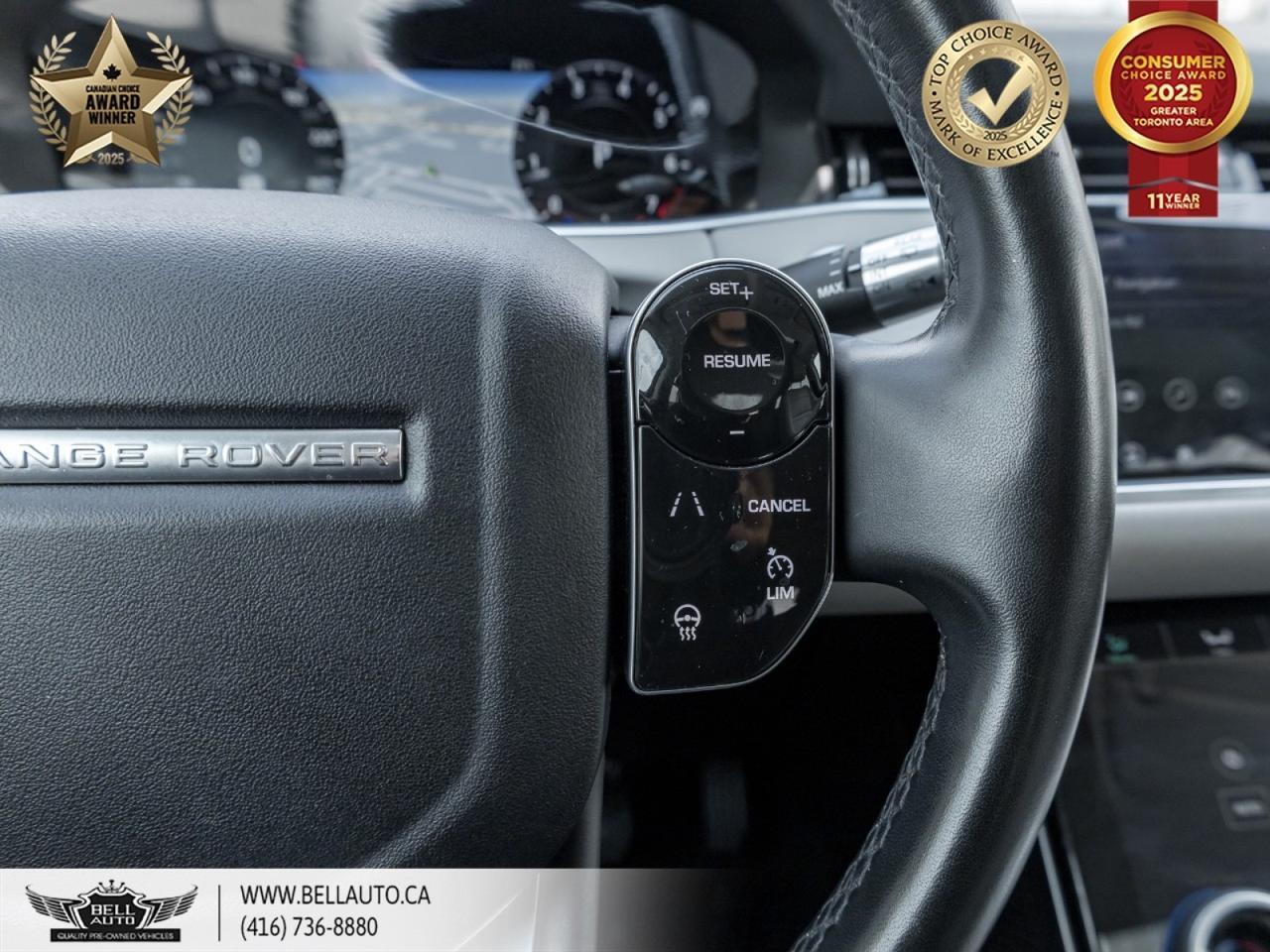 2020 Land Rover Range Rover Evoque SE | PANORAMIC SUNROOF | MERIDIAN SOUND | POWER AND MEMORY SEATS | ONSTAR | BACKUPCAM | NO ACCIDENT Toronto ON