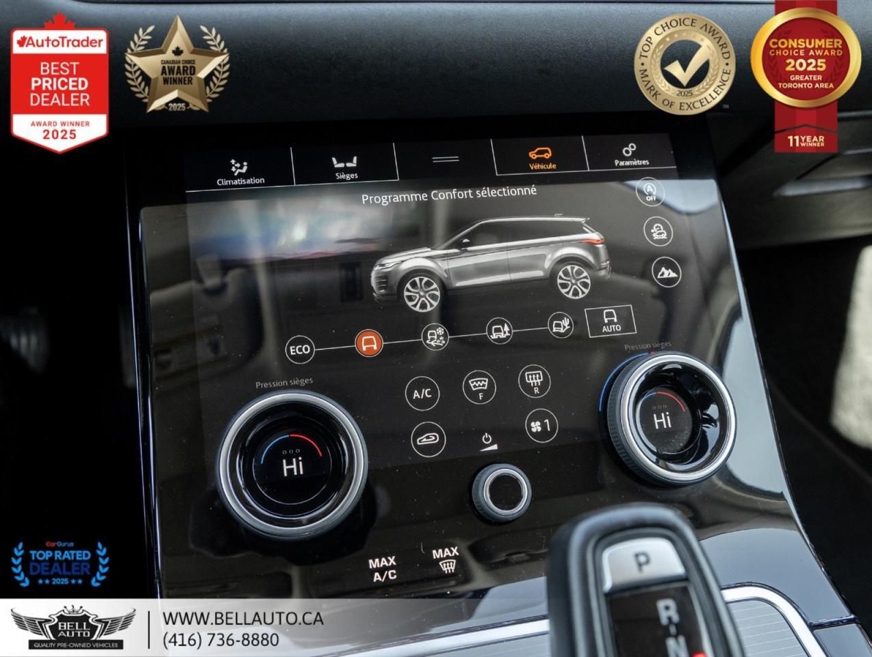2020 Land Rover Range Rover Evoque SE NAVI B.CAM PANO MERIDIAN BLK20RIMS NOACCIDENT Toronto ON
