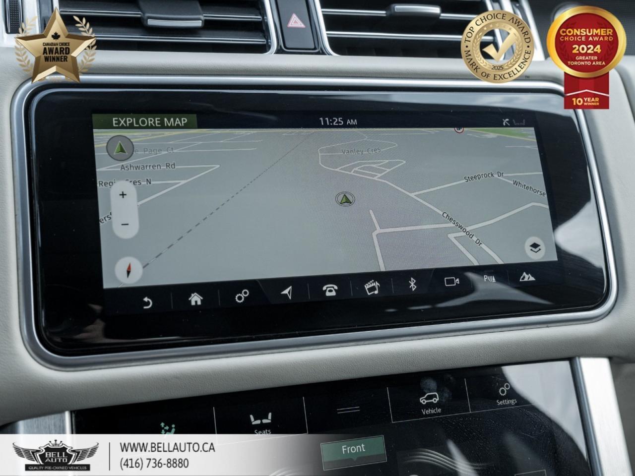 2020 Land Rover Range Rover P525 HSE V8, HUD, NAVI, PANO, B.CAM, B.SPOT, MERIDIAN, NOACCIDENT Toronto ON