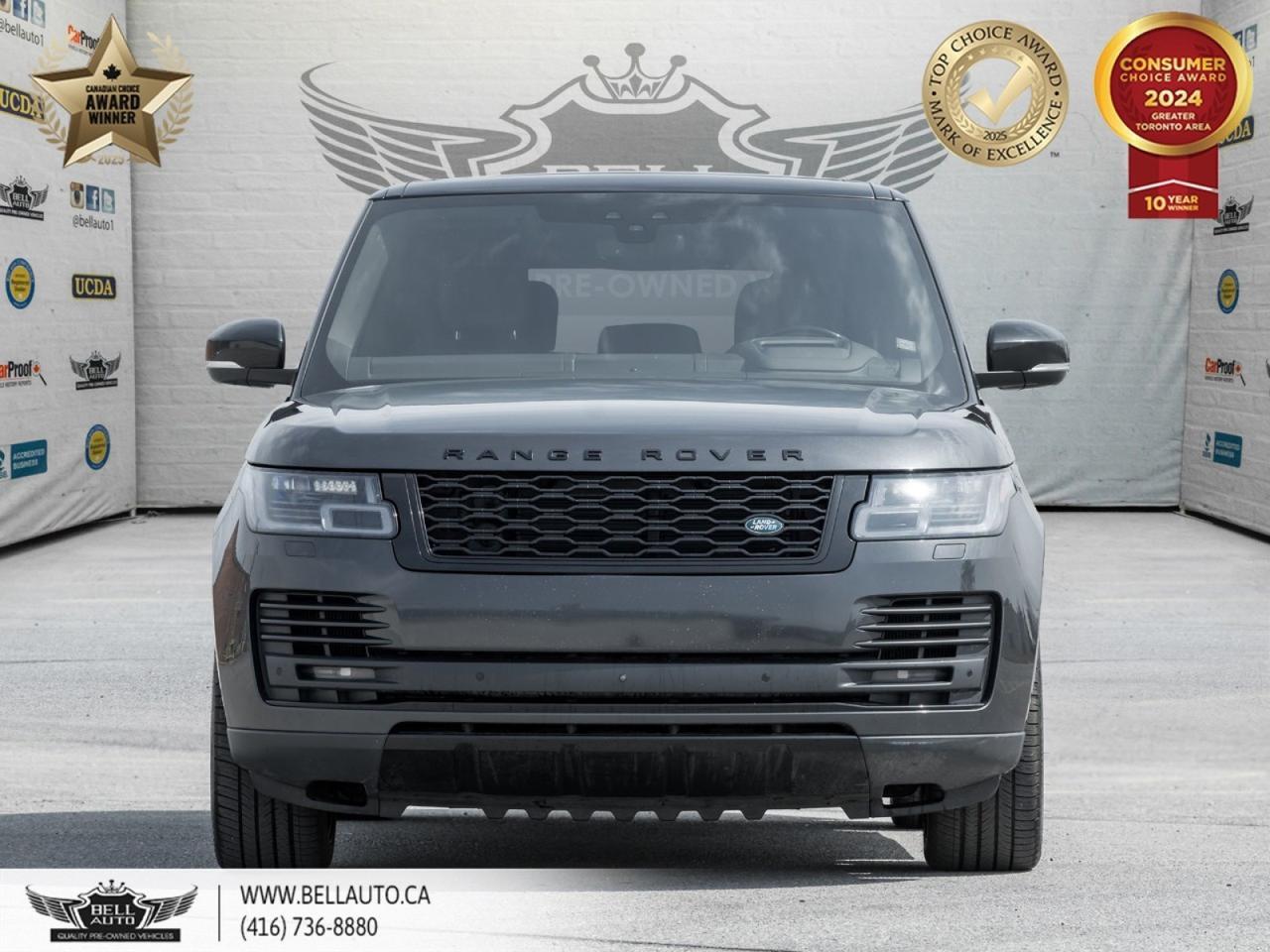 2020 Land Rover Range Rover P525 HSE V8, HUD, NAVI, PANO, B.CAM, B.SPOT, MERIDIAN, NOACCIDENT Toronto ON