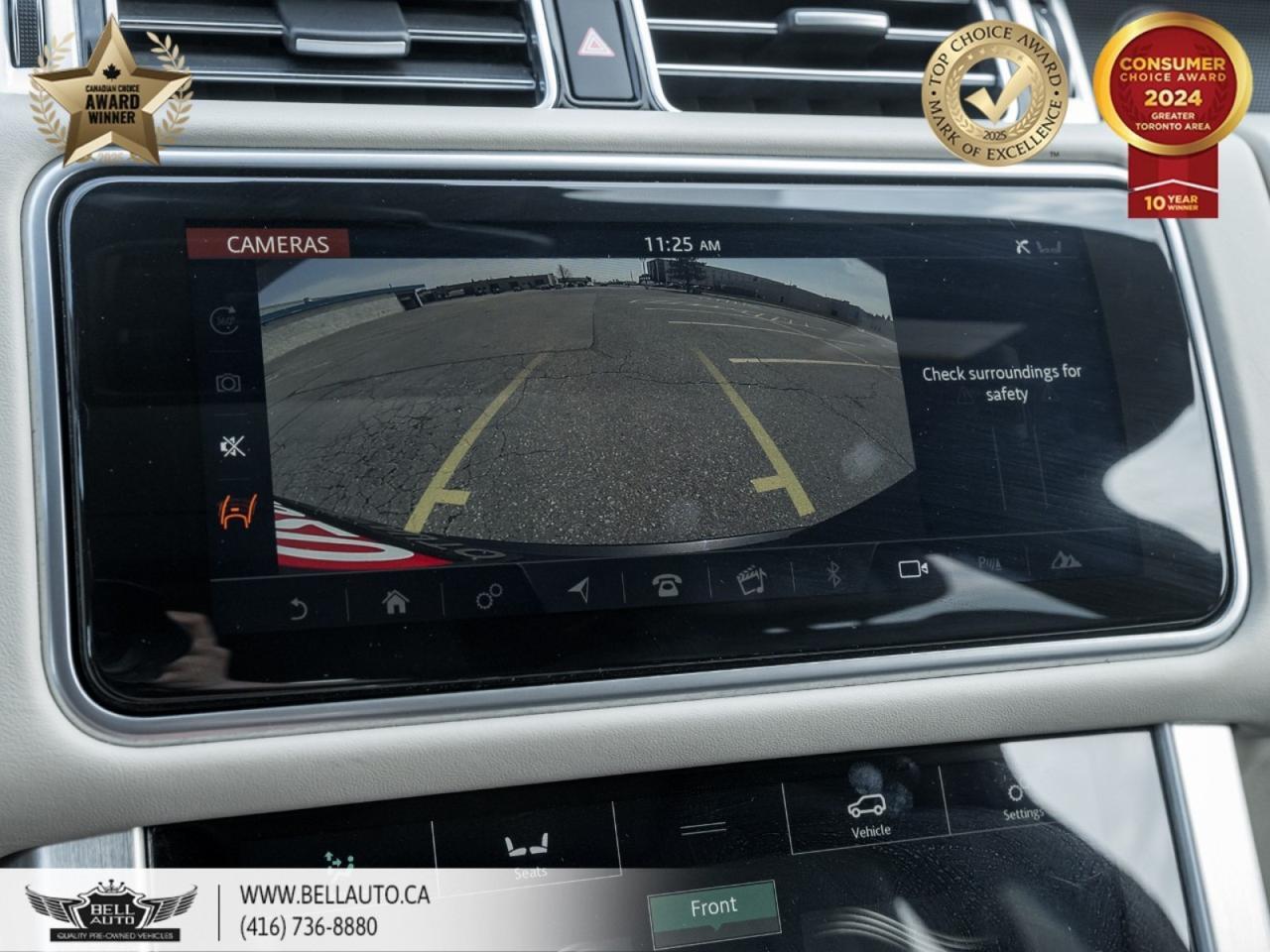 2020 Land Rover Range Rover P525 HSE V8, HUD, NAVI, PANO, B.CAM, B.SPOT, MERIDIAN, NOACCIDENT Toronto ON