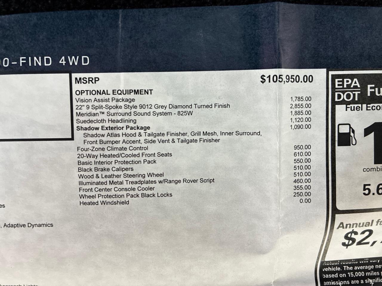 2020 Land Rover Range Rover P525 HSE, Vision Assist Pkg, Meridian Sound, Suede Headliner, Shadow Exterior Pkg, 4-Zone Climate, 20-Way H&C Seats Houston TX