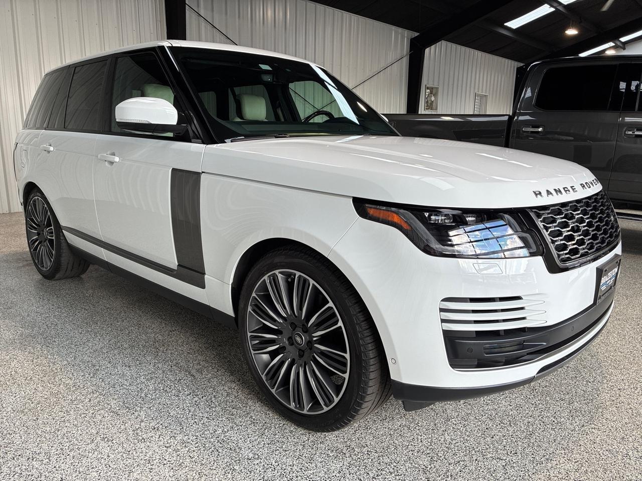 2020 Land Rover Range Rover P525 HSE, Vision Assist Pkg, Meridian Sound, Suede Headliner, Shadow Exterior Pkg, 4-Zone Climate, 20-Way H&C Seats Houston TX