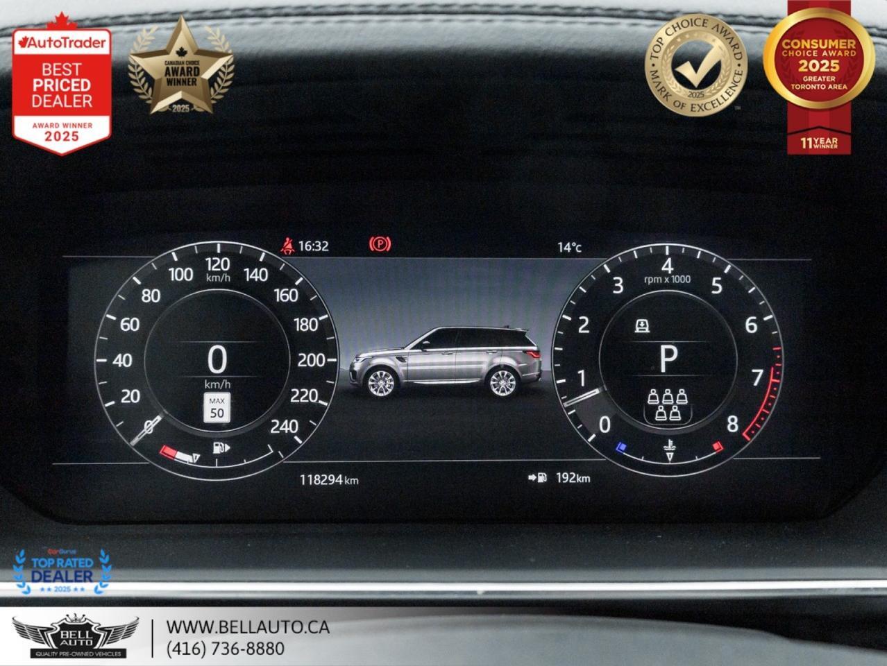 2020 Land Rover Range Rover Sport HSE | 7PASS | HUD | NAVI | PANO | MERIDIAN | B.CAM Toronto ON