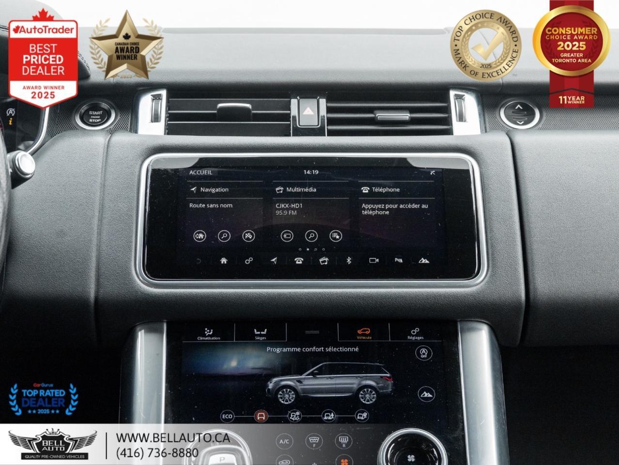 2020 Land Rover Range Rover Sport HSE NAVI B.CAM PANO MERIDIAN NOACCIDENT Toronto ON