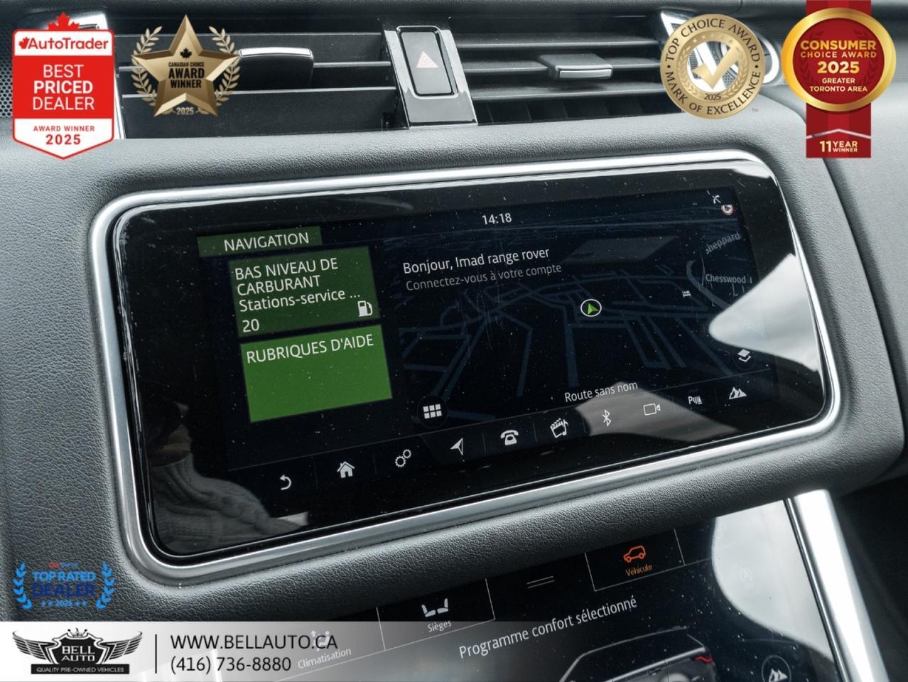2020 Land Rover Range Rover Sport HSE NAVI B.CAM PANO MERIDIAN NOACCIDENT Toronto ON