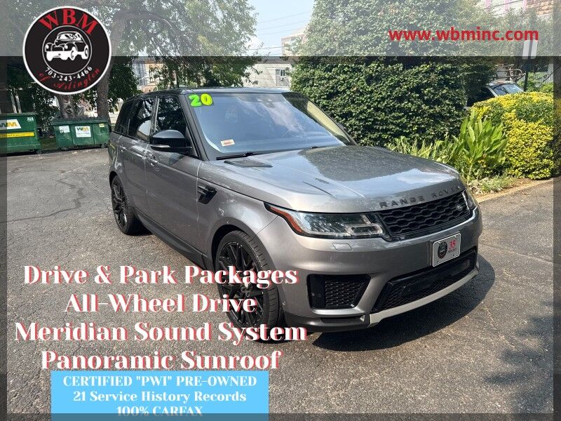 2020 Land Rover Range Rover Sport SE