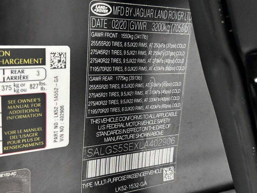 2020 Land Rover Range Rover Supercharged Portland OR