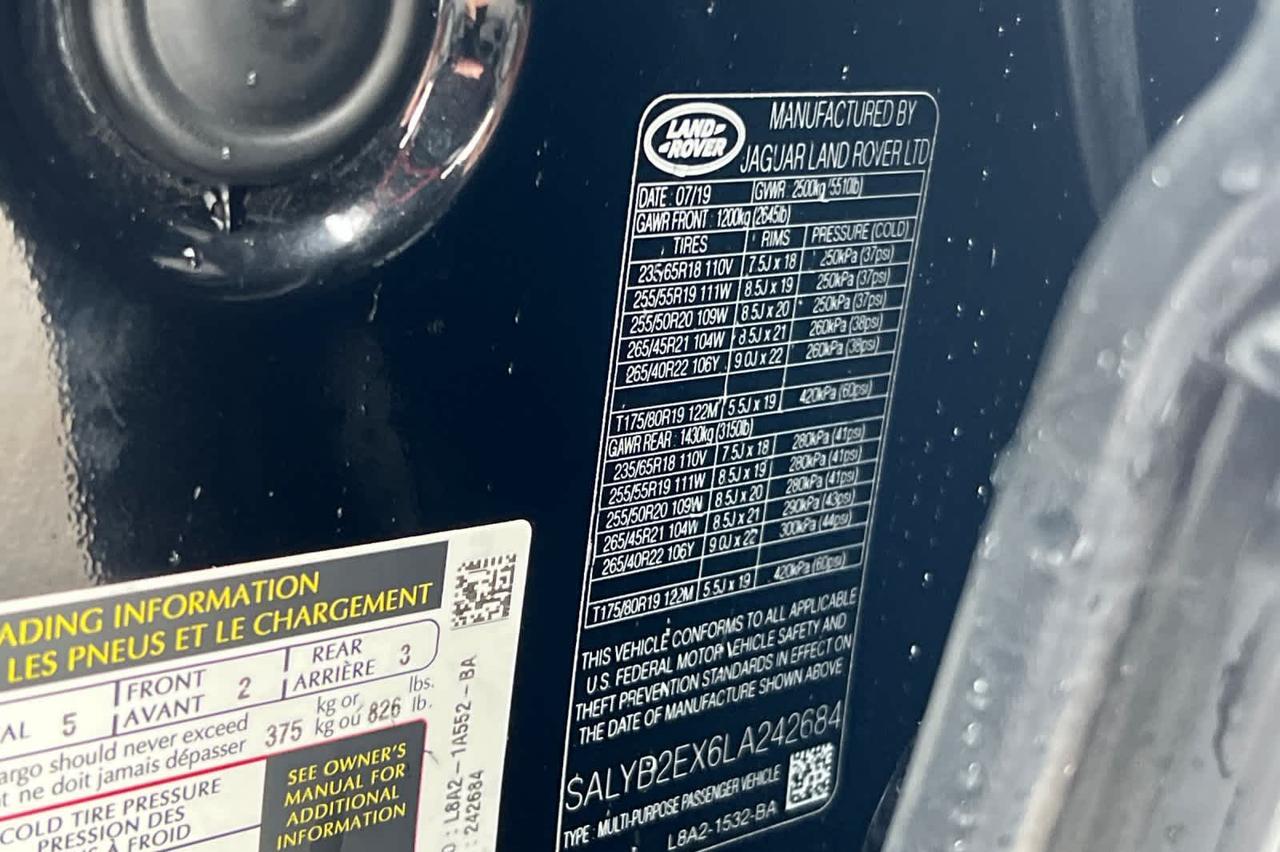 2020 Land Rover Range Rover Velar S Roseville CA