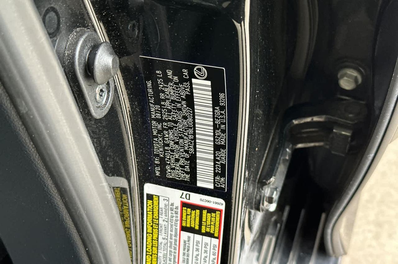 2020 Lexus ES Roseville CA