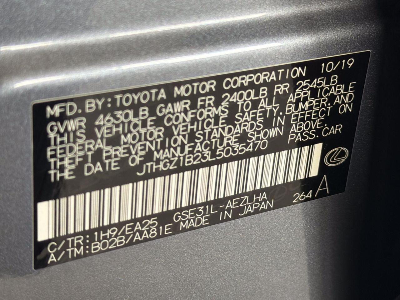 2020 Lexus IS 350 F SPORT San Antonio TX