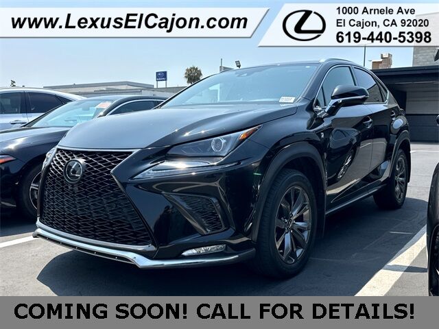 2020 Lexus NX 300 F Sport San Diego County CA
