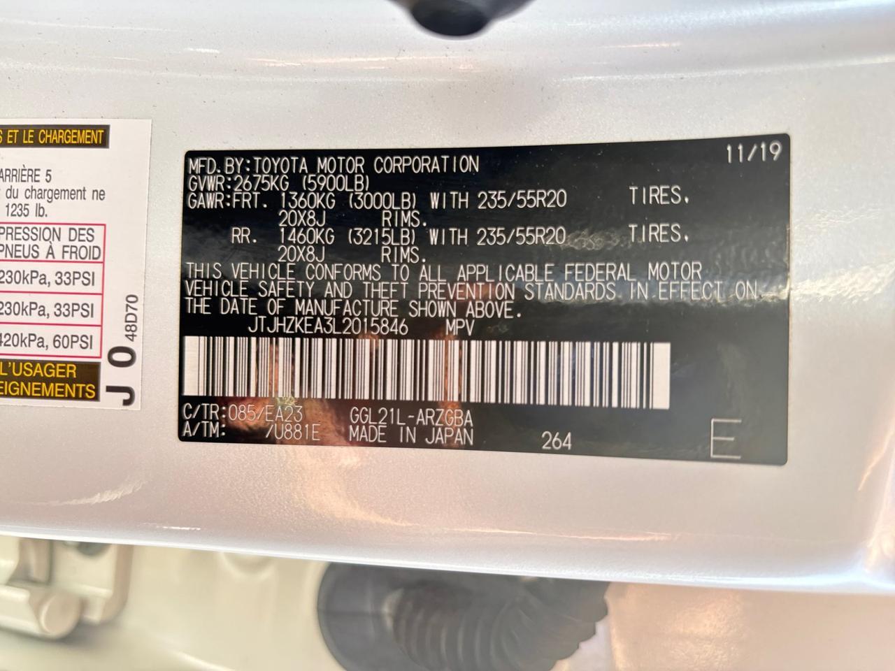 2020 Lexus RX 350L New Braunfels TX