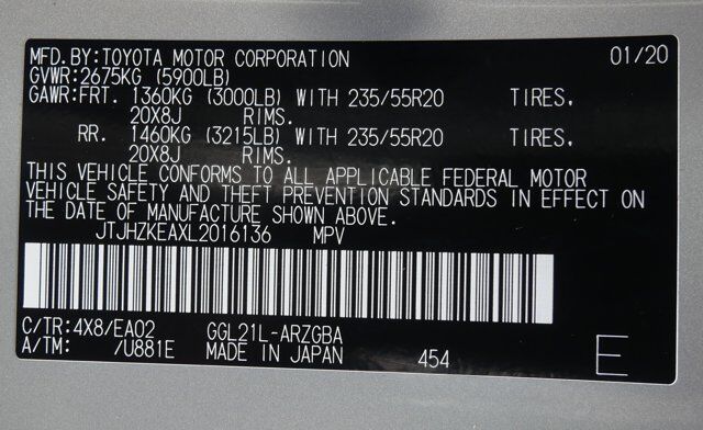 2020 Lexus RX 350L San Juan TX