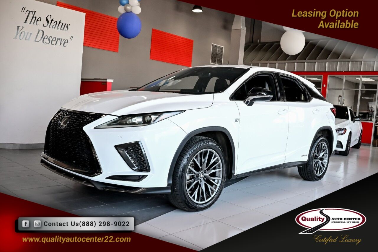 2020 Lexus RX 450h F SPORT, Navigation, Blind Spot, Heated and Ventilated Seats Springfield NJ