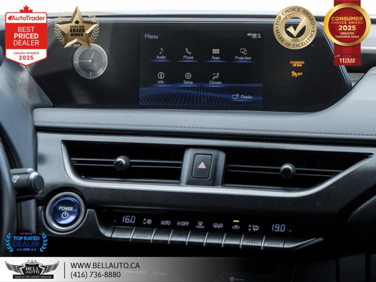 2020 Lexus UX 250h | PREMIUM PKG | NAVI | SUNROOF | LEATHER | BACKUPCAM | NOACCIDENT Toronto ON