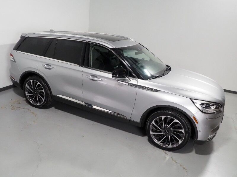 2020 Lincoln Aviator Reserve AWD *GROUP 202A, DYNAMIC HANDLING PKG, HEADS-UP DISPLAY, NAVIGATION, ADAPTIVE CRUISE, SAFETY ALERTS, 360 CAMERAS, PANO VISTA ROOF, LEATHER, CLIMATE/MASSAGE SEATS, 2ND ROW CAPTAIN'S, REVEL AUDIO, 22 INCH WHEELS Round Rock TX