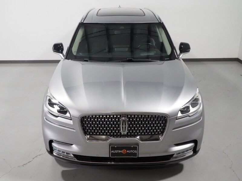 2020 Lincoln Aviator Reserve AWD *GROUP 202A, DYNAMIC HANDLING PKG, HEADS-UP DISPLAY, NAVIGATION, ADAPTIVE CRUISE, SAFETY ALERTS, 360 CAMERAS, PANO VISTA ROOF, LEATHER, CLIMATE/MASSAGE SEATS, 2ND ROW CAPTAIN'S, REVEL AUDIO, 22 INCH WHEELS Round Rock TX