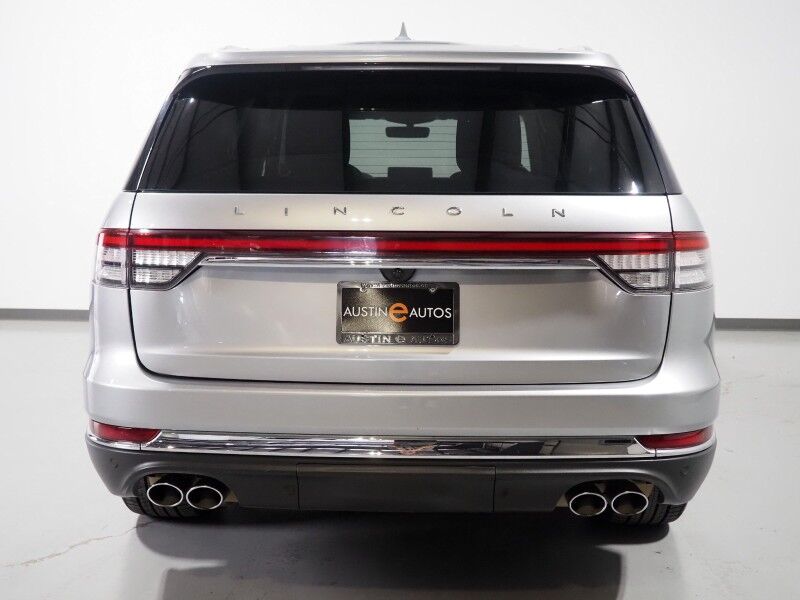 2020 Lincoln Aviator Reserve AWD *GROUP 202A, DYNAMIC HANDLING PKG, HEADS-UP DISPLAY, NAVIGATION, ADAPTIVE CRUISE, SAFETY ALERTS, 360 CAMERAS, PANO VISTA ROOF, LEATHER, CLIMATE/MASSAGE SEATS, 2ND ROW CAPTAIN'S, REVEL AUDIO, 22 INCH WHEELS Round Rock TX