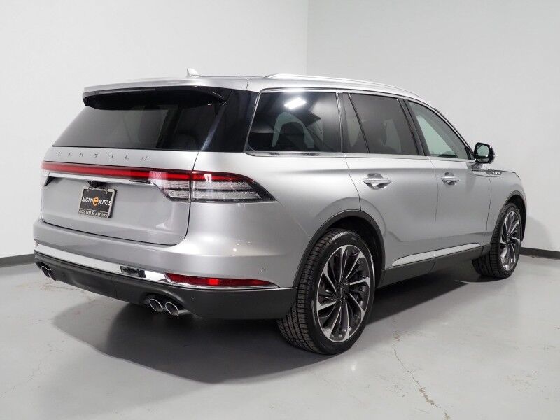 2020 Lincoln Aviator Reserve AWD *GROUP 202A, DYNAMIC HANDLING PKG, HEADS-UP DISPLAY, NAVIGATION, ADAPTIVE CRUISE, SAFETY ALERTS, 360 CAMERAS, PANO VISTA ROOF, LEATHER, CLIMATE/MASSAGE SEATS, 2ND ROW CAPTAIN'S, REVEL AUDIO, 22 INCH WHEELS Round Rock TX