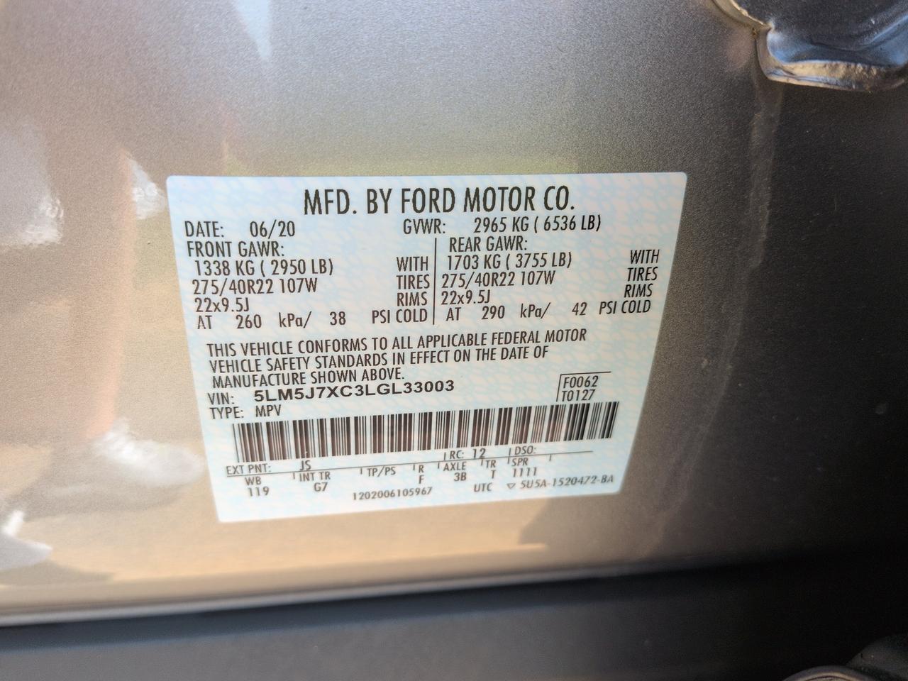 2020 Lincoln Aviator Reserve Winder GA