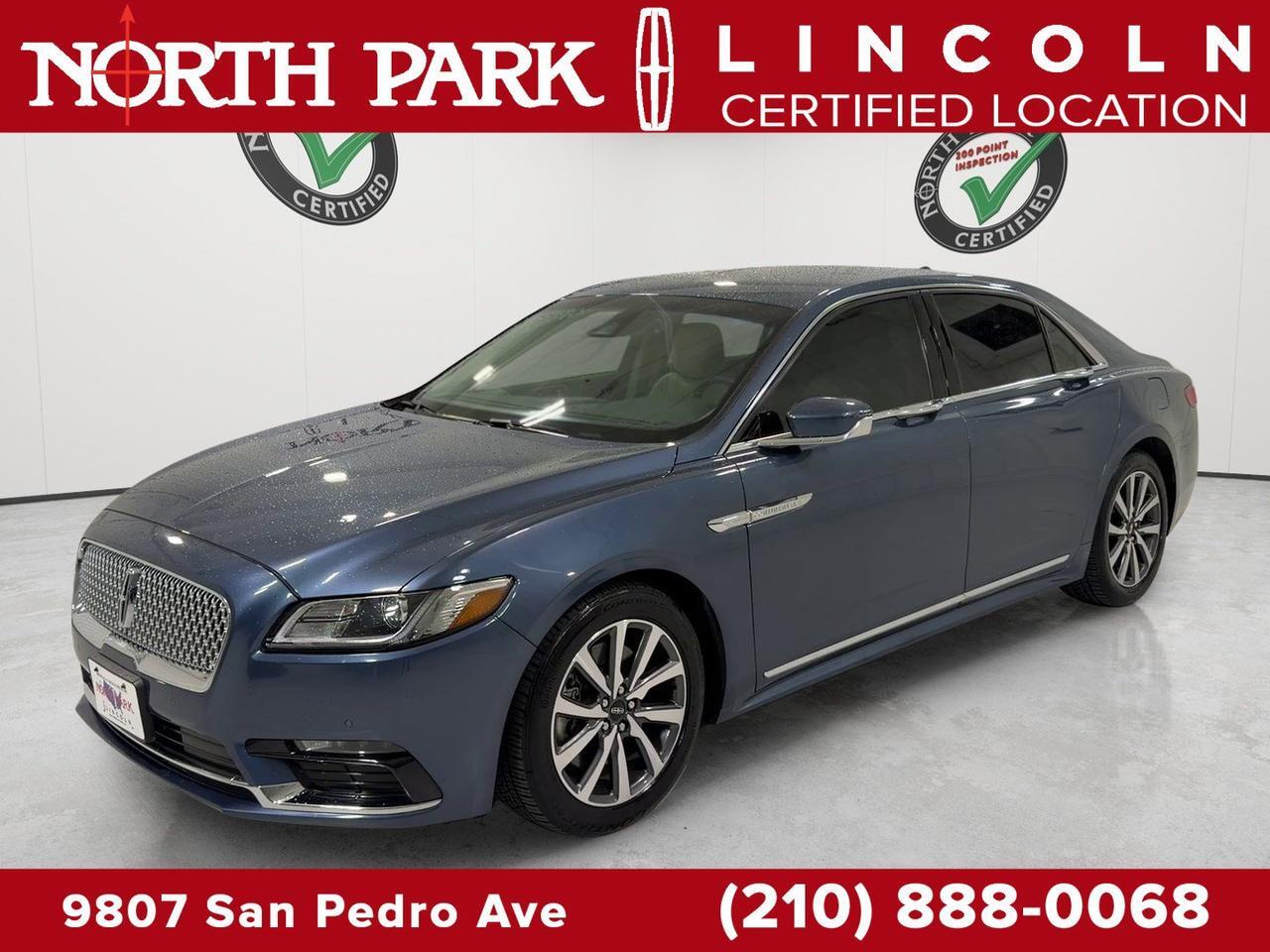 2020 Lincoln Continental Standard