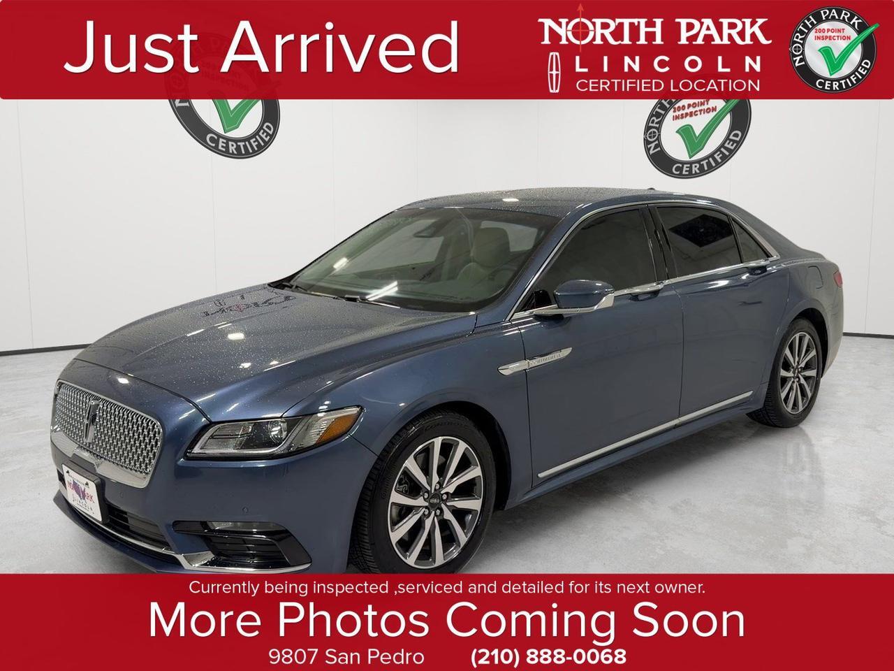 2020 Lincoln Continental Standard
