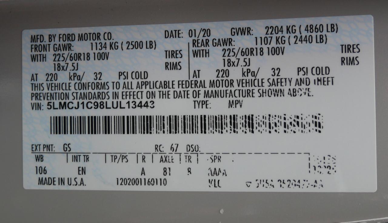 2020 Lincoln Corsair Standard San Juan TX