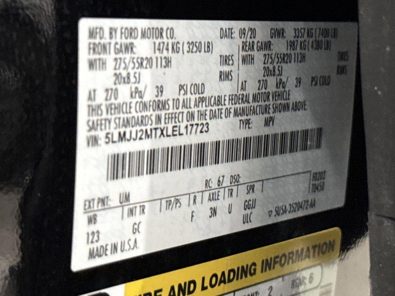 2020 Lincoln Navigator Standard San Antonio TX