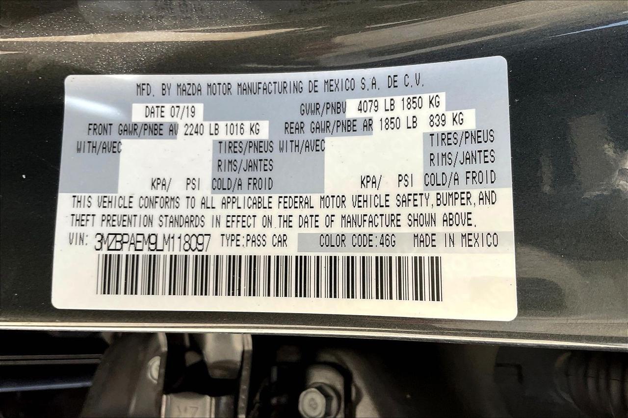 2020 MAZDA 3 PREMIUM Houston TX