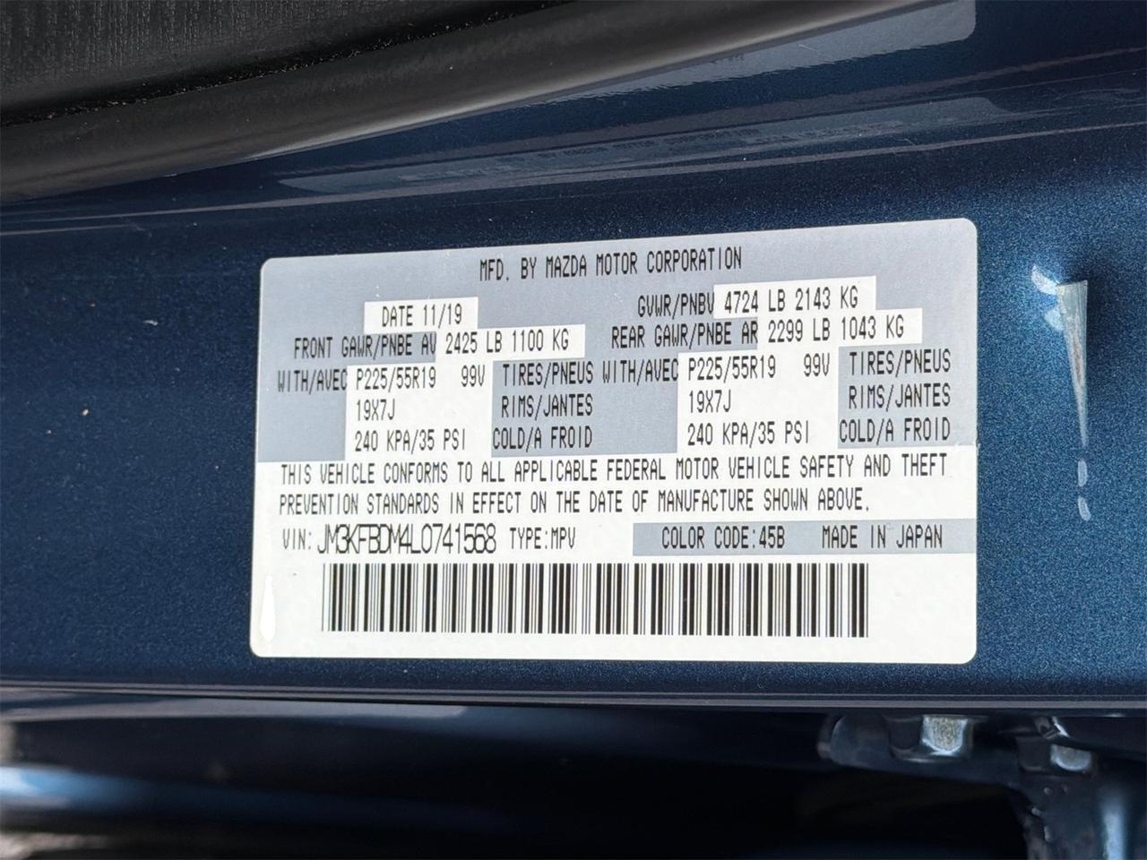 2020 MAZDA CX-5 Grand Touring Hagerstown MD