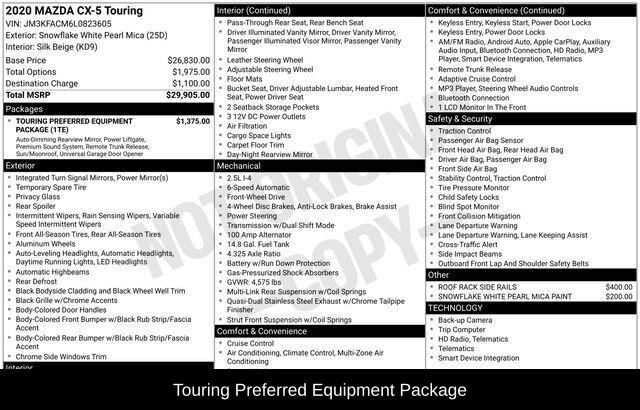 2020 MAZDA CX-5 Touring Raleigh NC