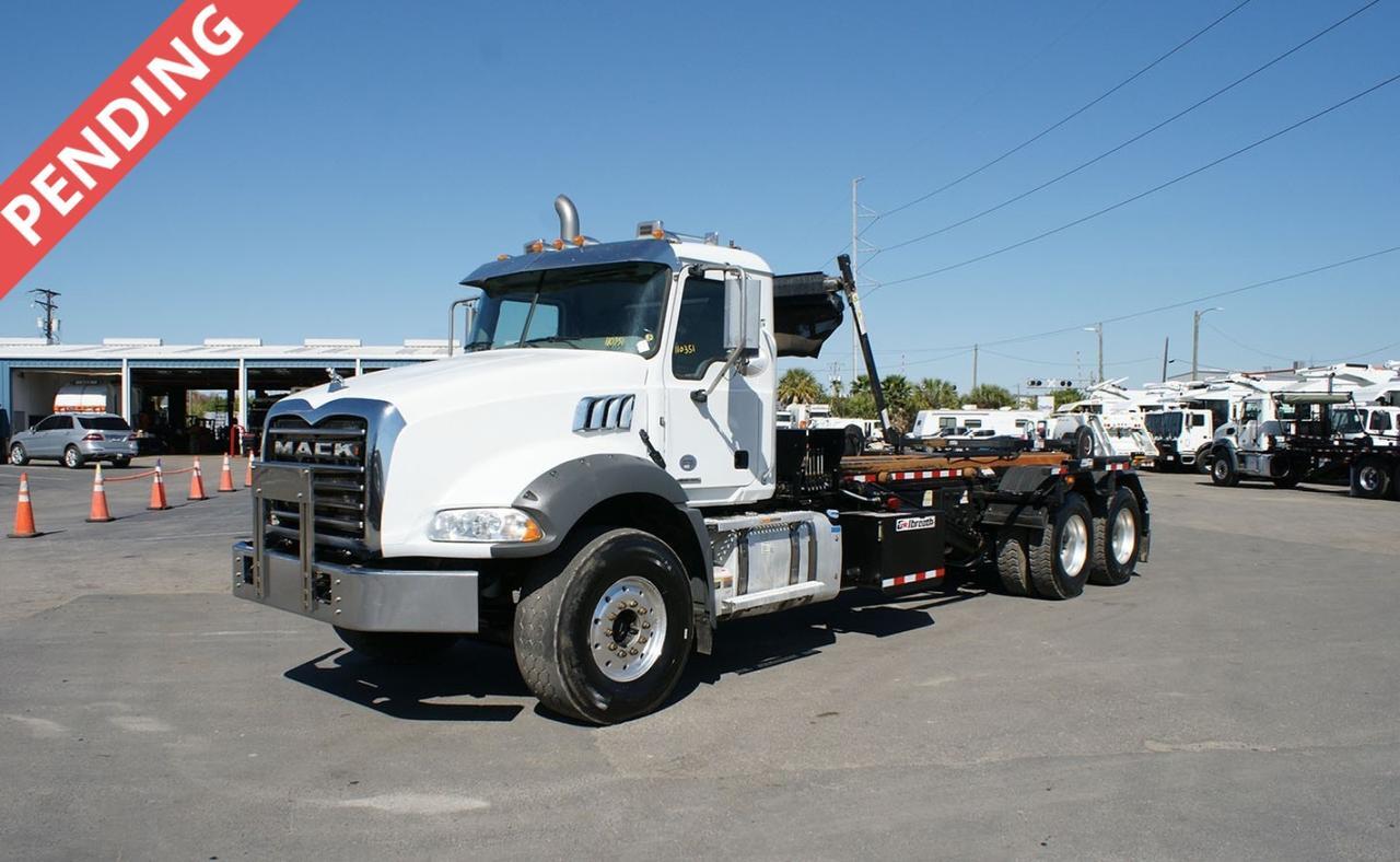 2020 Mack GR64B 60,000 lb Galbreath Roll Off Truck