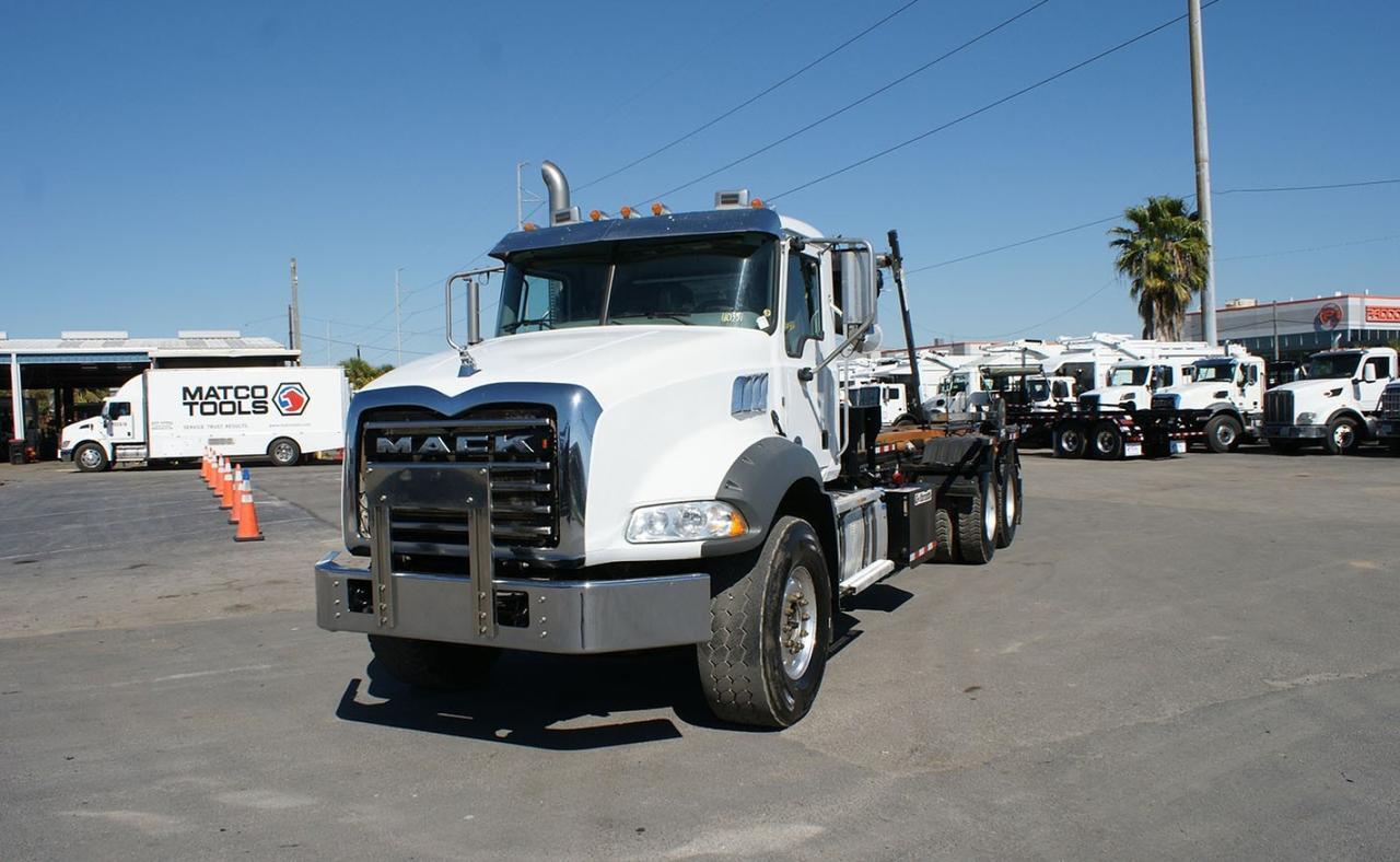 2020 Mack GR64F 60,000 lb Galbreath Roll Off Truck Tampa FL