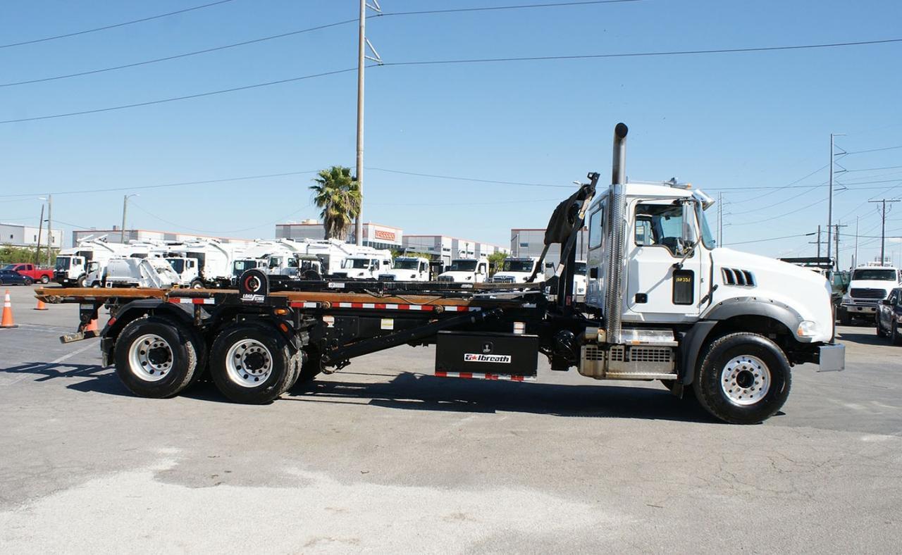 2020 Mack GR64F 60,000 lb Galbreath Roll Off Truck Tampa FL