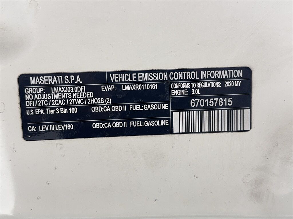 2020 Maserati Levante NAV,CAM,PANO,HTD STS,BLIND SPOT,20&quot; WLS Plano TX