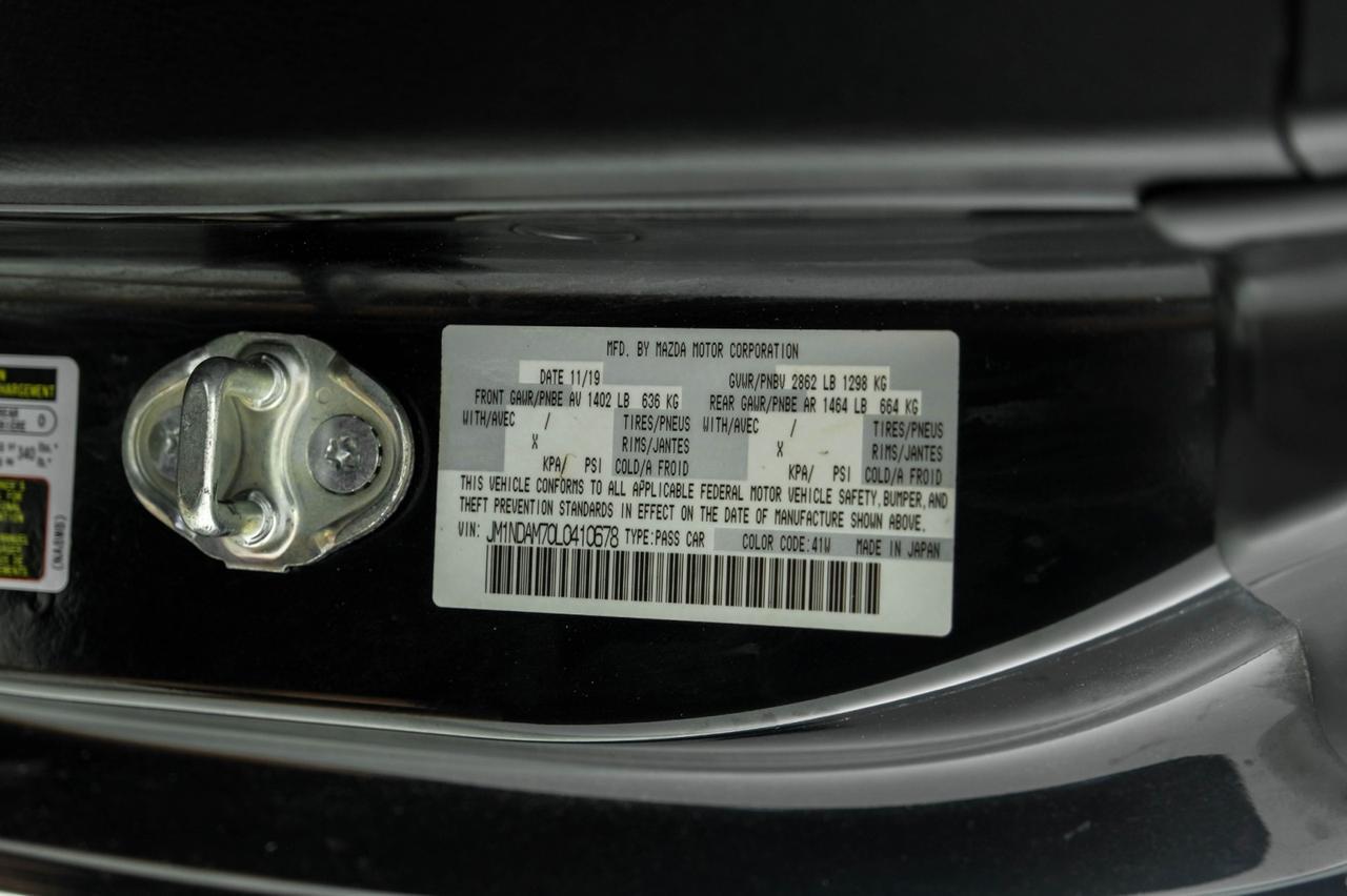 2020 Mazda MX-5 Miata RF GRAND TOURING BLIND SPOT ASSIST LANE DEPARTURE NAVIGATION LEATHER HEATED SEATS Carrollton TX