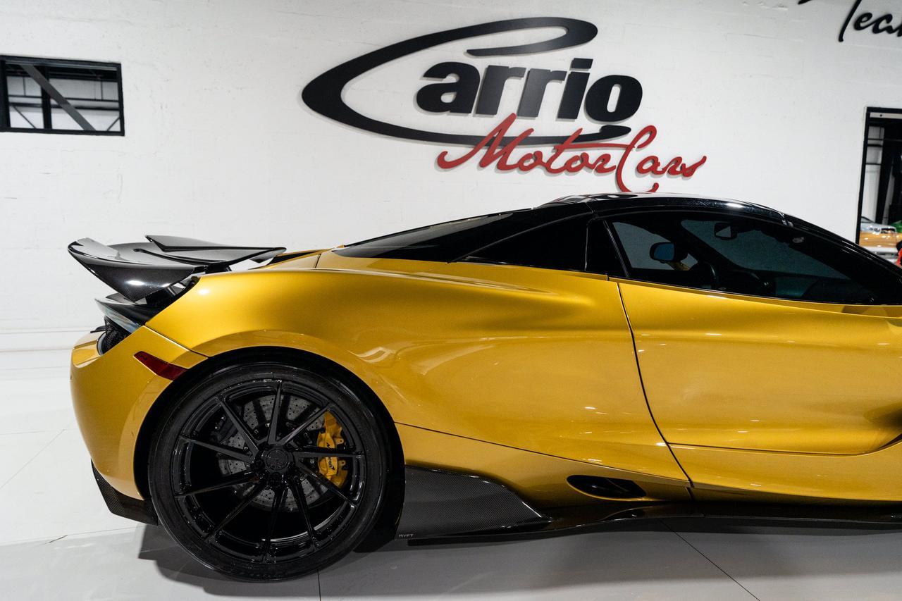 2020 McLaren 720S Luxury Spider Aztec Gold paint, Carbon Black interior, Bowers & Wilkins audio AND MUCH MORE!! Fort Lauderdale FL
