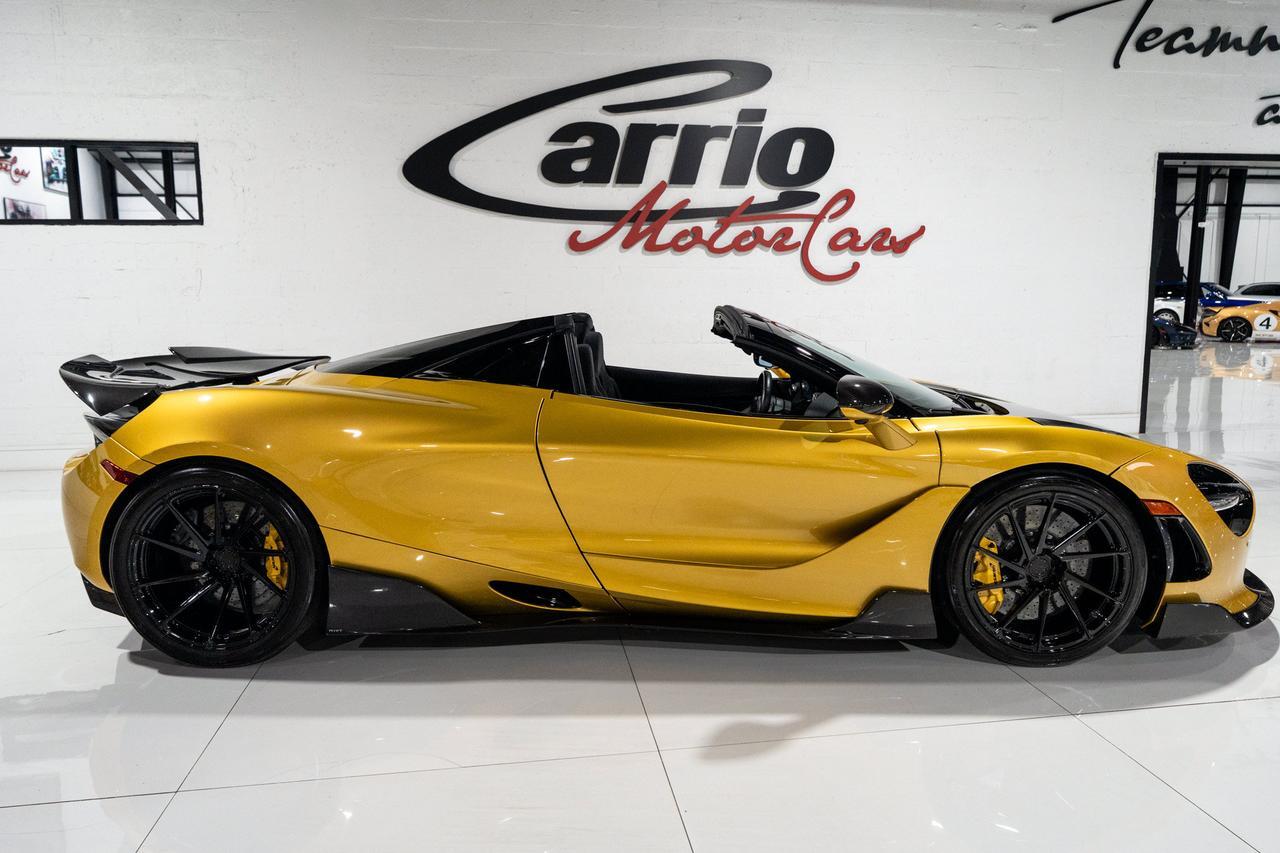 2020 McLaren 720S Luxury Spider Aztec Gold paint, Carbon Black interior, Bowers & Wilkins audio AND MUCH MORE!! Fort Lauderdale FL