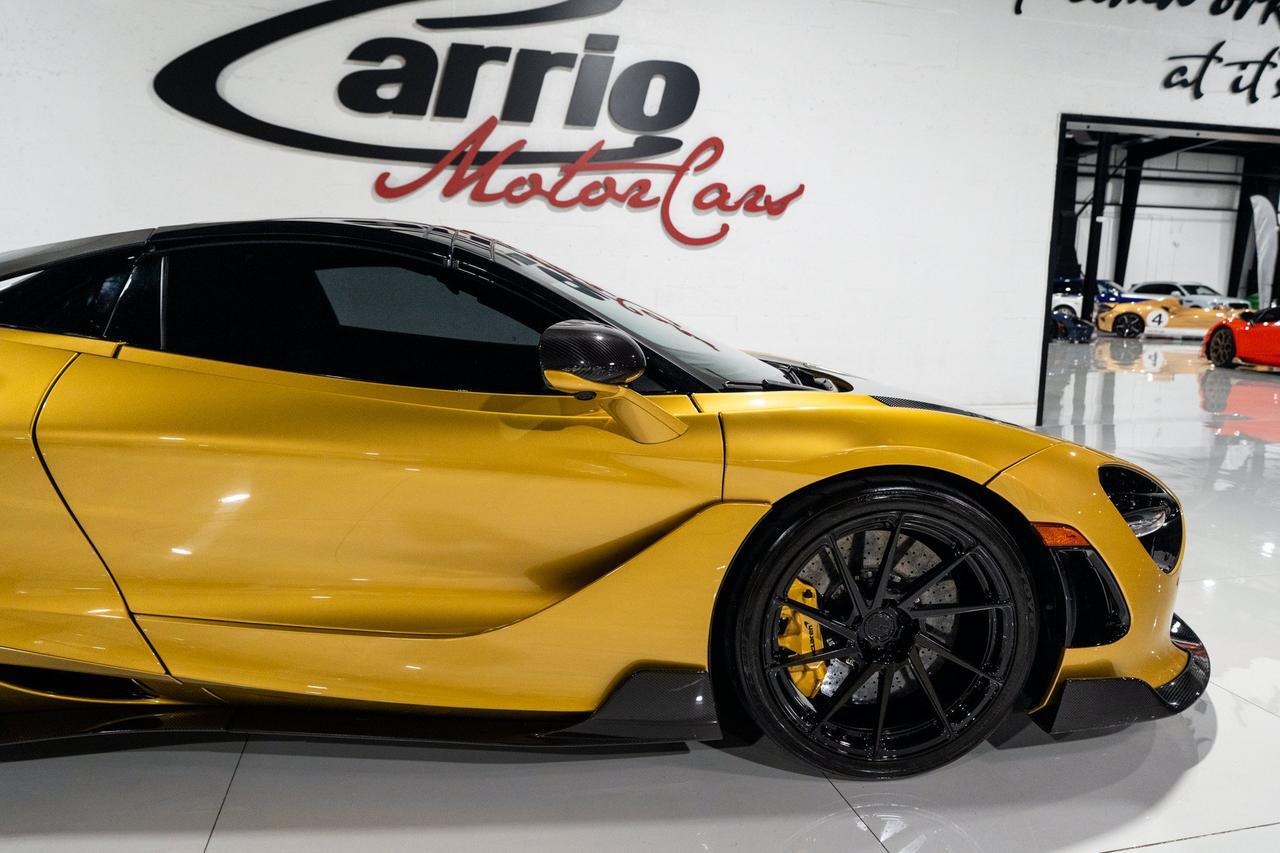 2020 McLaren 720S Luxury Spider Aztec Gold paint, Carbon Black interior, Bowers & Wilkins audio AND MUCH MORE!! Fort Lauderdale FL
