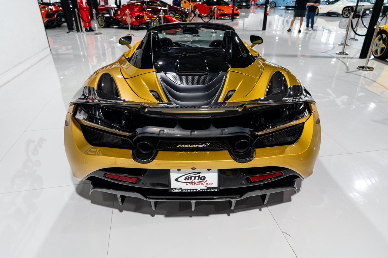 2020 McLaren 720S Luxury Spider Aztec Gold paint, Carbon Black interior, Bowers & Wilkins audio AND MUCH MORE!! Fort Lauderdale FL