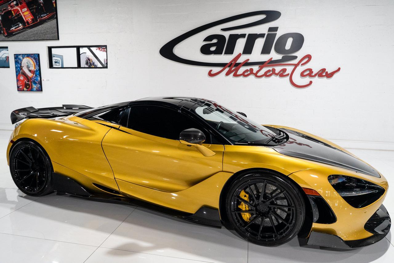 2020 McLaren 720S Luxury Spider Aztec Gold paint, Carbon Black interior, Bowers & Wilkins audio AND MUCH MORE!! Fort Lauderdale FL