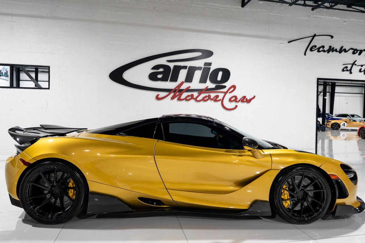 2020 McLaren 720S Luxury Spider Aztec Gold paint, Carbon Black interior, Bowers & Wilkins audio AND MUCH MORE!! Fort Lauderdale FL
