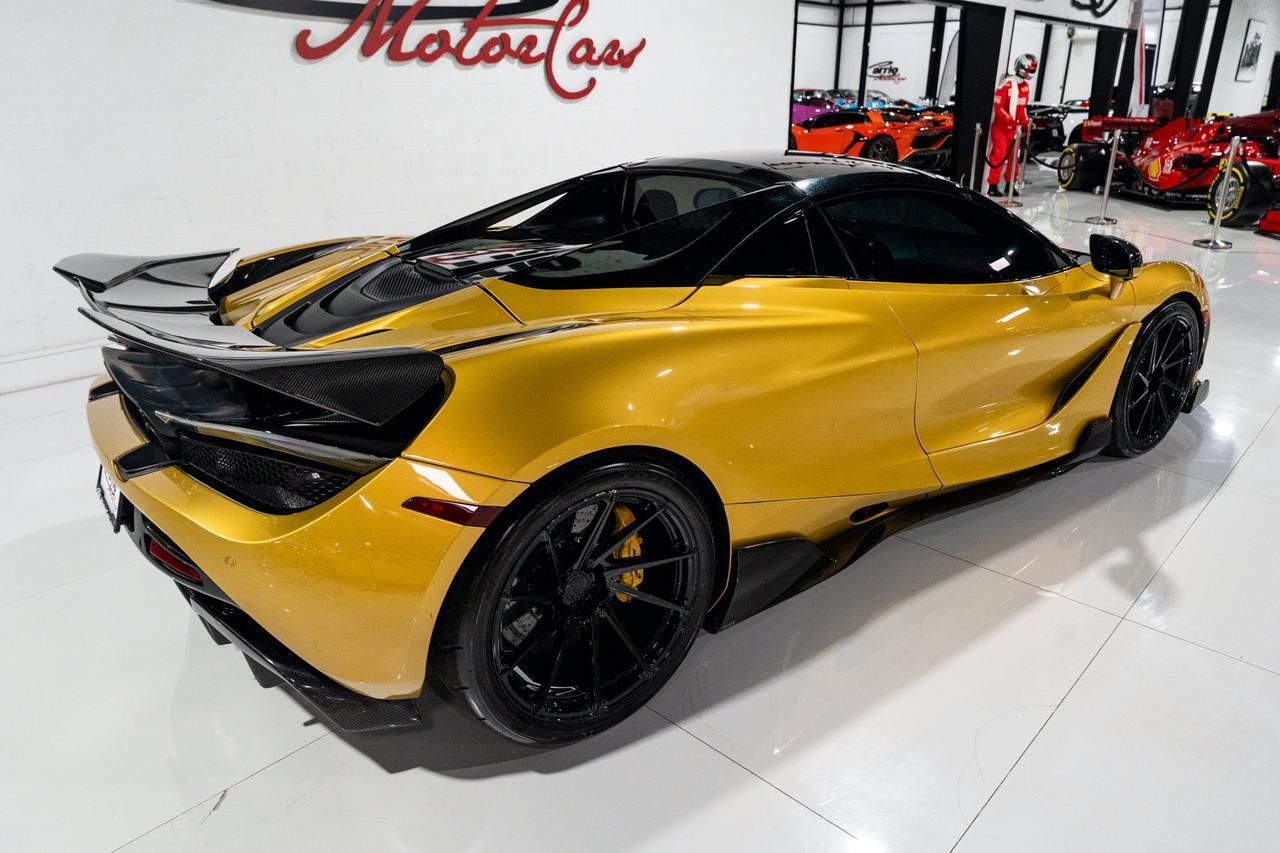 2020 McLaren 720S Luxury Spider Aztec Gold paint, Carbon Black interior, Bowers & Wilkins audio AND MUCH MORE!! Fort Lauderdale FL
