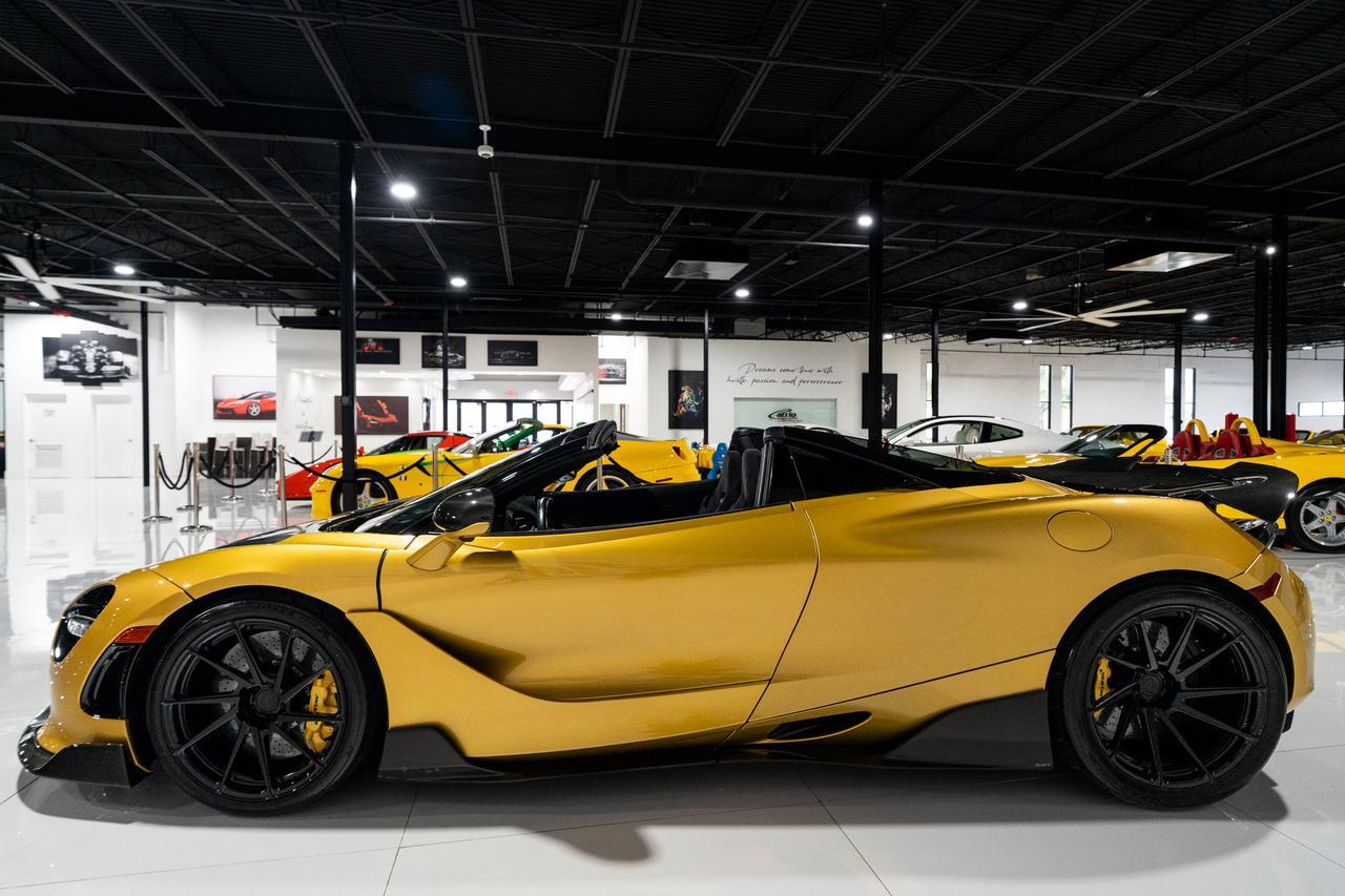 2020 McLaren 720S Luxury Spider Aztec Gold paint, Carbon Black interior, Bowers & Wilkins audio AND MUCH MORE!! Fort Lauderdale FL