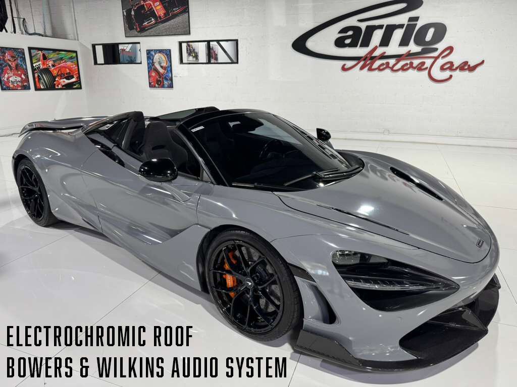 2020 McLaren 720S Luxury Spider electrochromic roof, Bowers & Wilkins audio system AND MUCH MORE!!!