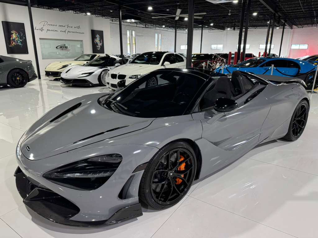2020 McLaren 720S Luxury Spider electrochromic roof, Bowers & Wilkins audio system AND MUCH MORE!!!