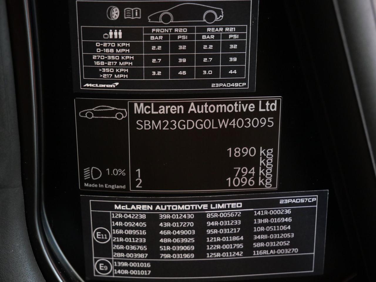 2020 McLaren Speedtail Lawrence KS