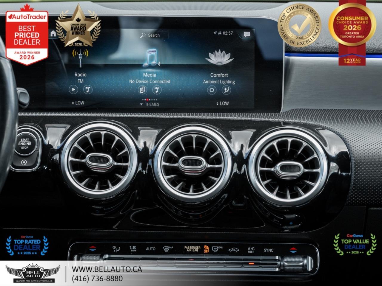 2020 Mercedes-Benz A-Class A220 | AMGPKG | NIGHTPKG | PRMPKG | NOACCIDENT Toronto ON
